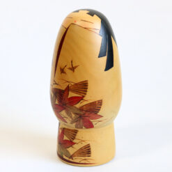 Vintage Kokeshi Doll By Sato Suigai Left