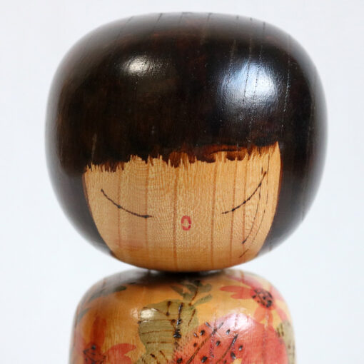 Vintage Kokeshi Doll by Tanaka Harumasa Face