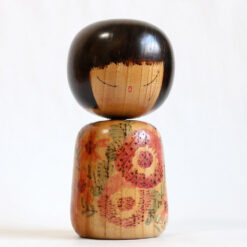 Vintage Kokeshi Doll by Tanaka Harumasa Front