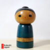 yamanaka sanpei blue vintage creative kokeshi