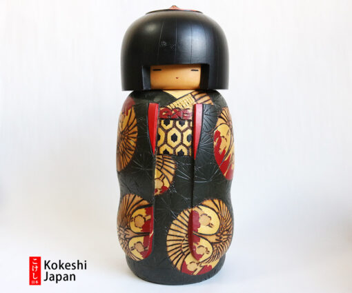 rare kokeshi vintage creative by master kobayashi inosuke
