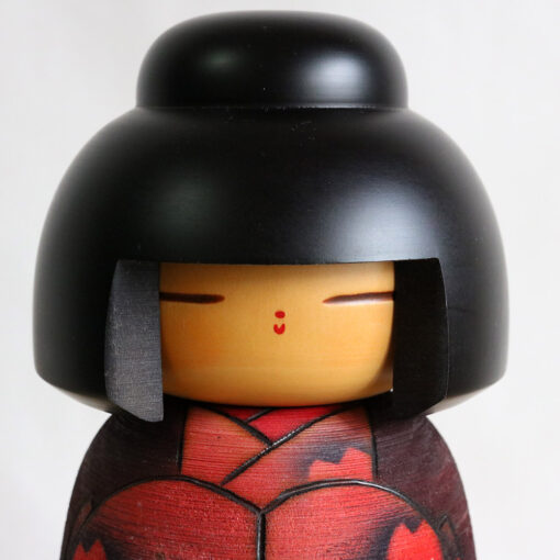 Sakura Creative Kokeshi Doll By Fujikawa Masae Face