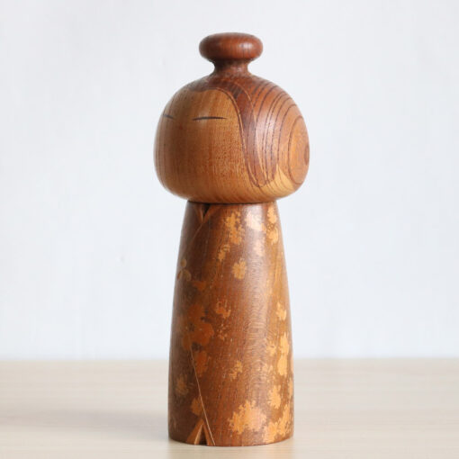 Vintage Kokeshi Doll by Issetsu Kuribayashi Left