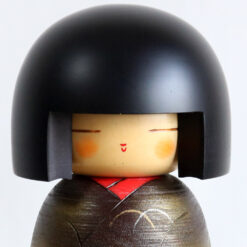 Creative Kokeshi Doll By Fujikawa Masae Face