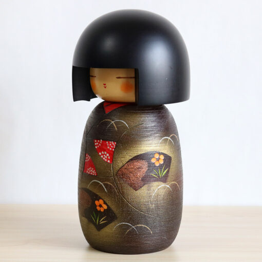 Creative Kokeshi Doll By Fujikawa Masae Left