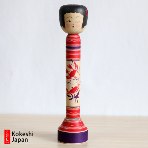 traditional kokeshi by hiraga teruyuki 30cm