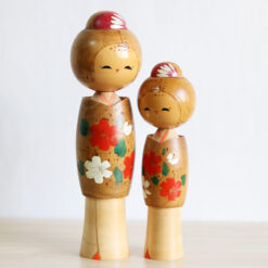 Vintage Creative Kokeshi Doll Set