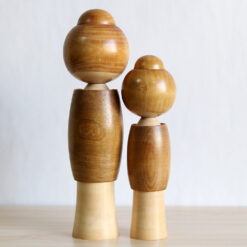 Vintage Creative Kokeshi Doll Set Back