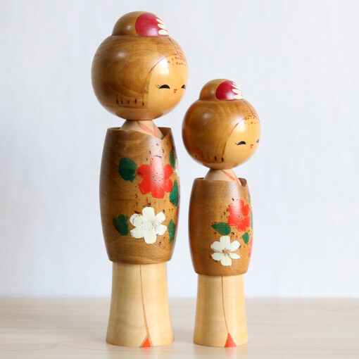 Vintage Creative Kokeshi Doll Set Right