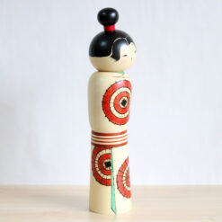 Vintage Kokeshi Doll By Sekiguchi Sansaku Rain 37cm Right