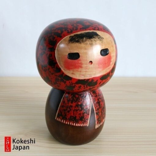 Creative Kokeshi by Yamanaka Sanpei Red