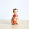 Big Vintage Nemariko Kokeshi