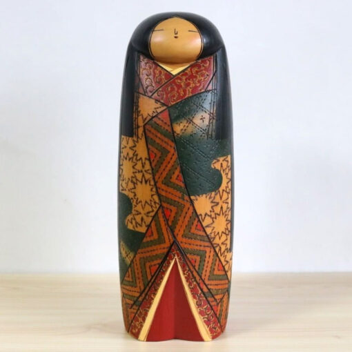 Vintage Kokeshi Doll By Kobayashi Inosuke 36cm