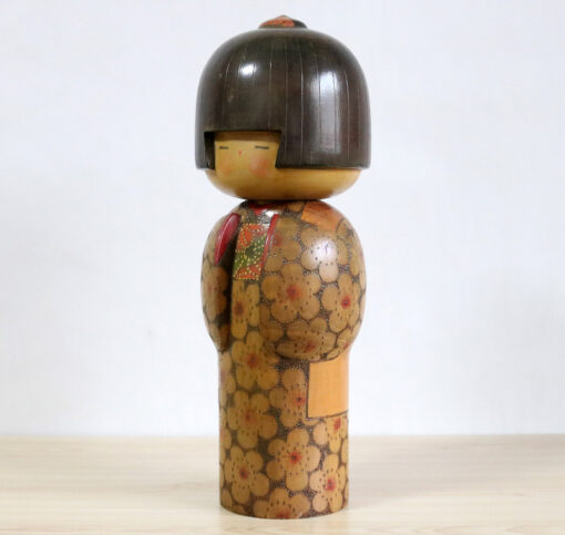 Vintage Kokeshi Doll By Kobayashi Inosuke Left