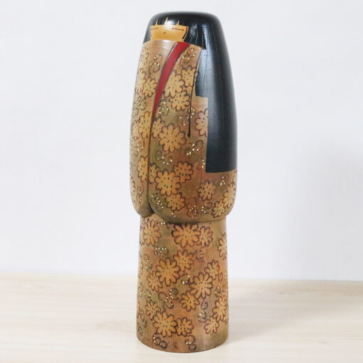 Vintage Kokeshi Doll By Kobayashi Inosuke Left