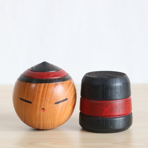 Separated Kokeshi Head And Body
