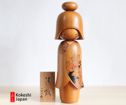 Exclusive Vintage Creative Kokeshi By Kano Chiyomatsu 41cm