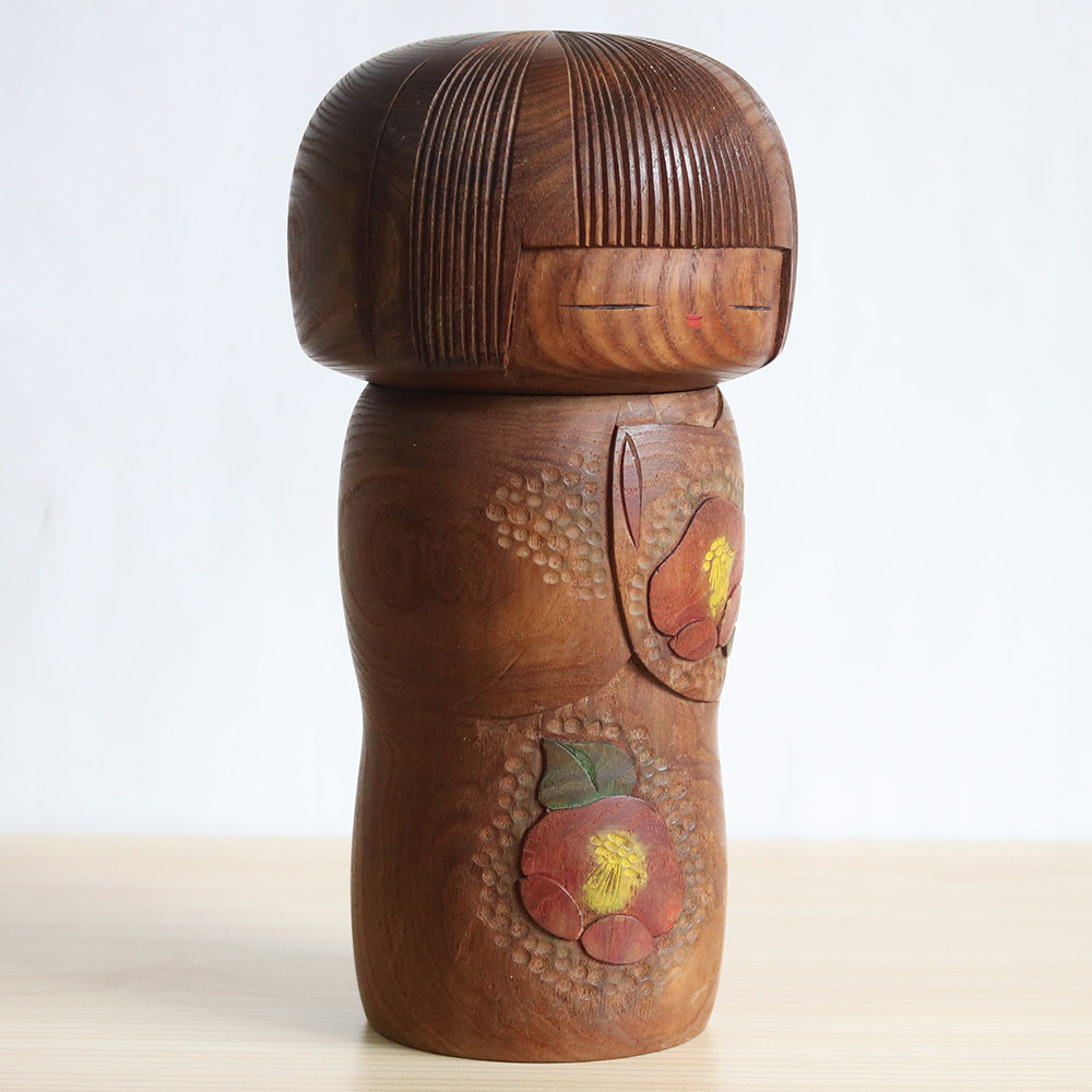 Exclusive Kokeshi Doll by Kato Masami 26cm - Kokeshi Japan