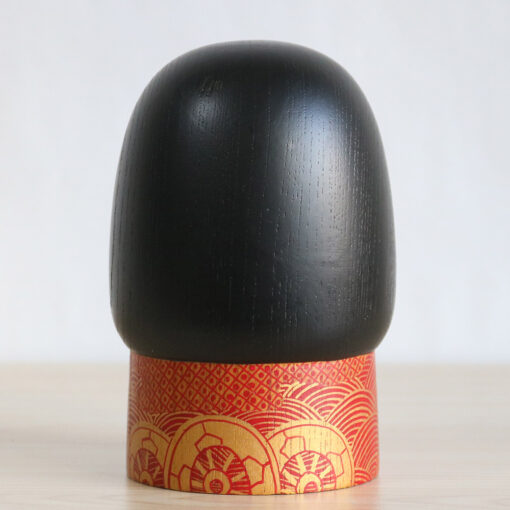 Vintage Kokeshi By Teruo Yokoyama Aizakari Back