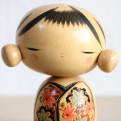 Exclusive Vintage Kokeshi Doll By Kano Chiyomatsu Kokoromachi Face