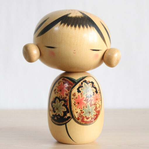 Exclusive Vintage Kokeshi Doll By Kano Chiyomatsu Kokoromachi Front