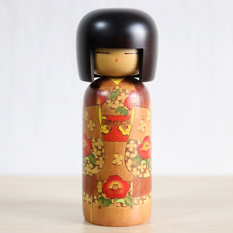 Vintage Kokeshi Doll Set by Yamanaka Sanpei Kokeshi Japan