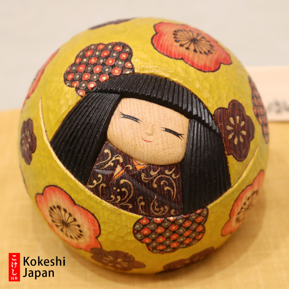 Kunihiki Watanabe Kokeshi Doll - Madoka 円花