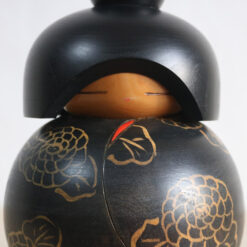 Vintage Rounded Kokeshi Doll Face And Body