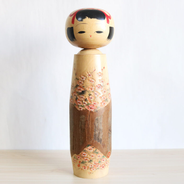 Shingata Kokeshi Doll by Katsumi Sasaki - Kokeshi Japan