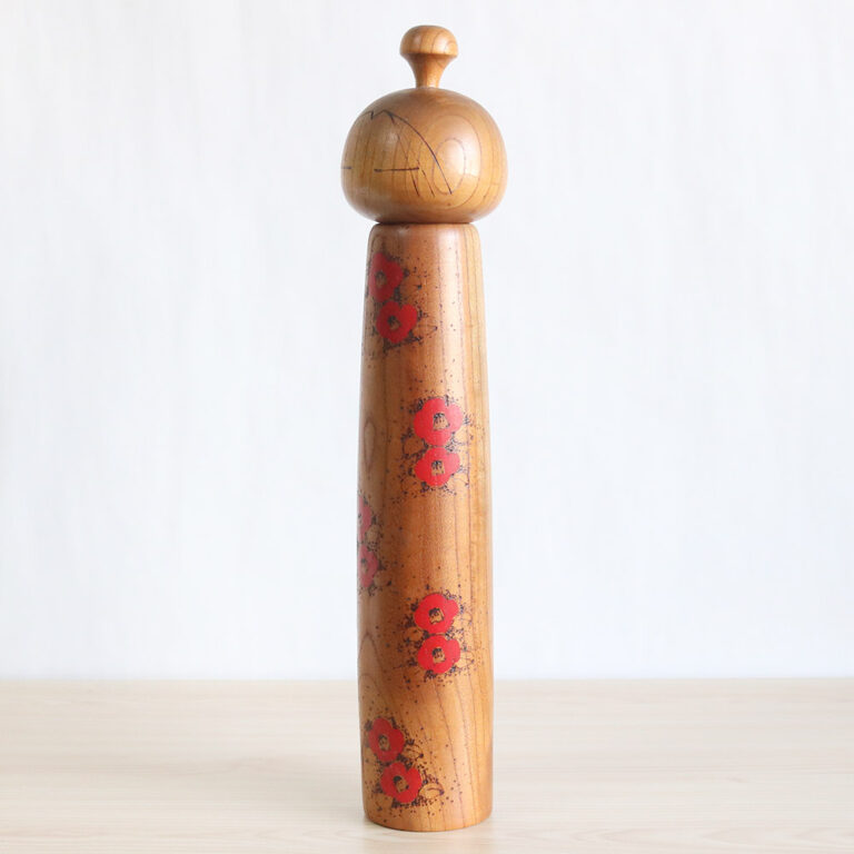 Tall Vintage Kokeshi Doll by Sekiguchi Toa Kokeshi Japan