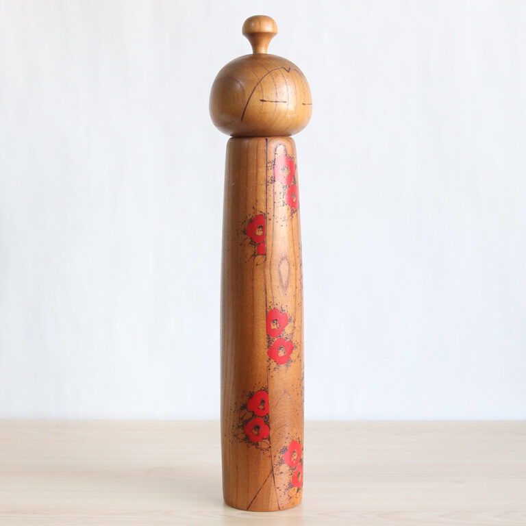 Tall Vintage Kokeshi Doll by Sekiguchi Toa Kokeshi Japan