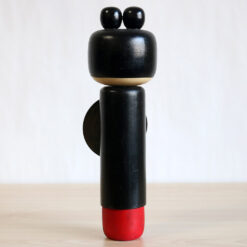 Vintage Kokeshi By Hideo Ishihara Omiyamairi Back