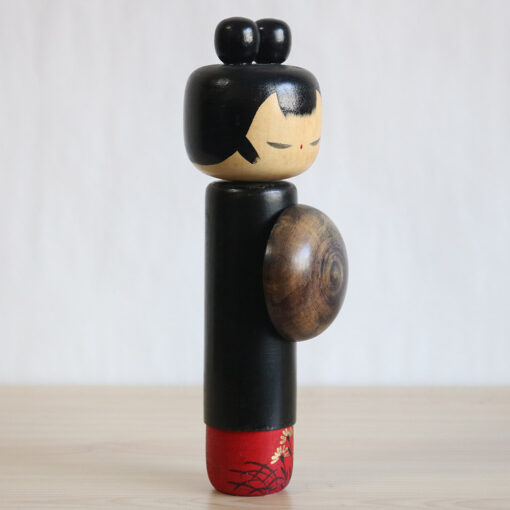 Vintage Kokeshi By Hideo Ishihara Omiyamairi Right