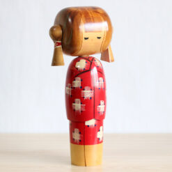 Vintage Pigtails Kokeshi Doll By Miyashita Hajime Right
