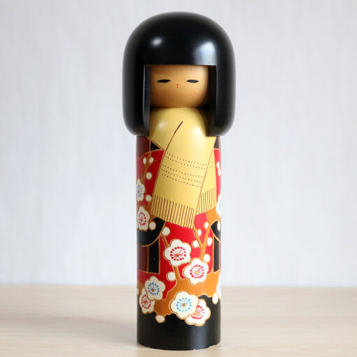 Vintage Kokeshi Doll By Miyashita Hajime Hanaakari