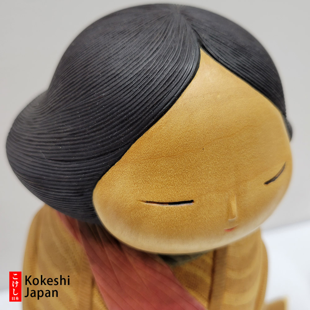 Ikari Fumiko Kokeshi Doll