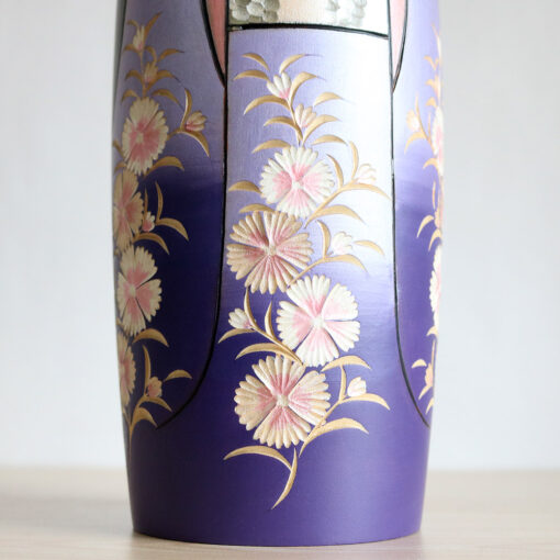 Exclusive Purple Kokeshi Doll By Kaoru Nozawa Body