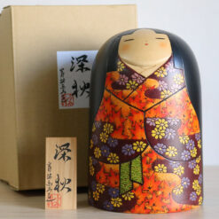 Fumio Tomidokoro Vintage Creative Kokeshi Shinshu With Box