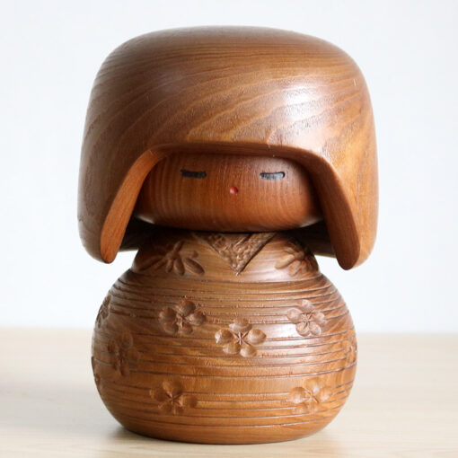 Takeda Masashi Vintage Kokeshi Doll Titled Uraraka