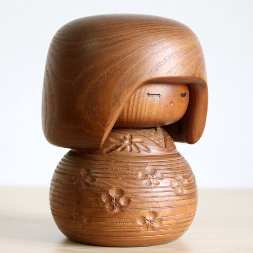 Takeda Masashi Vintage Kokeshi Titled Uraraka Right