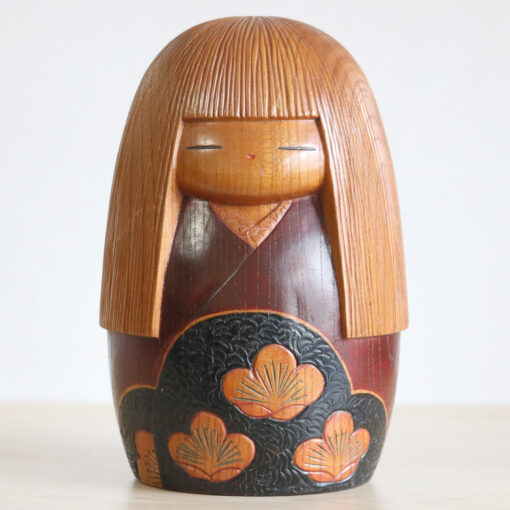 Vintage Kokeshi Doll By Aoki Ryoka Scent Of Plum