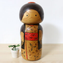 Exclusive Japanese Kokeshi Doll By Sadao Kishi Sprouting