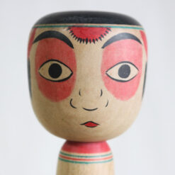 Takobozu Kokeshi Doll By Morio Isokawa Face