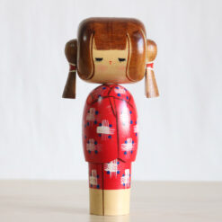 Pigtails Kokeshi By Miyashita Hajime Front