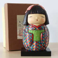 Ichiko Yahagi Kokeshi Doll 14cm With Box