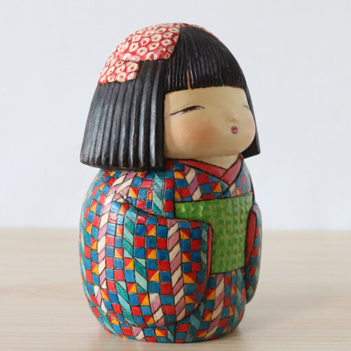 Ichiko Yahagi Kokeshi Doll 14cm Right