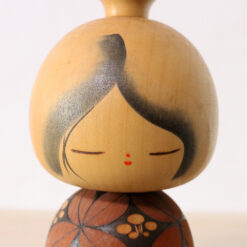 Vintage Kokeshi Doll By Yuji Kawase Face