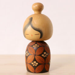 Vintage Kokeshi Doll By Yuji Kawase Left