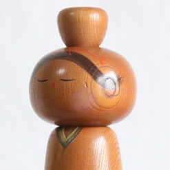 Daisuke Takeda Vintage Kokeshi Doll 35cm Face Left