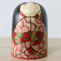 Fumio Tomidokoro Kokeshi Doll Oshun Front